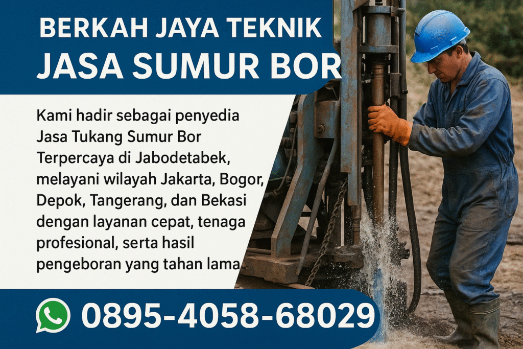 Jasa Penggalian sumur