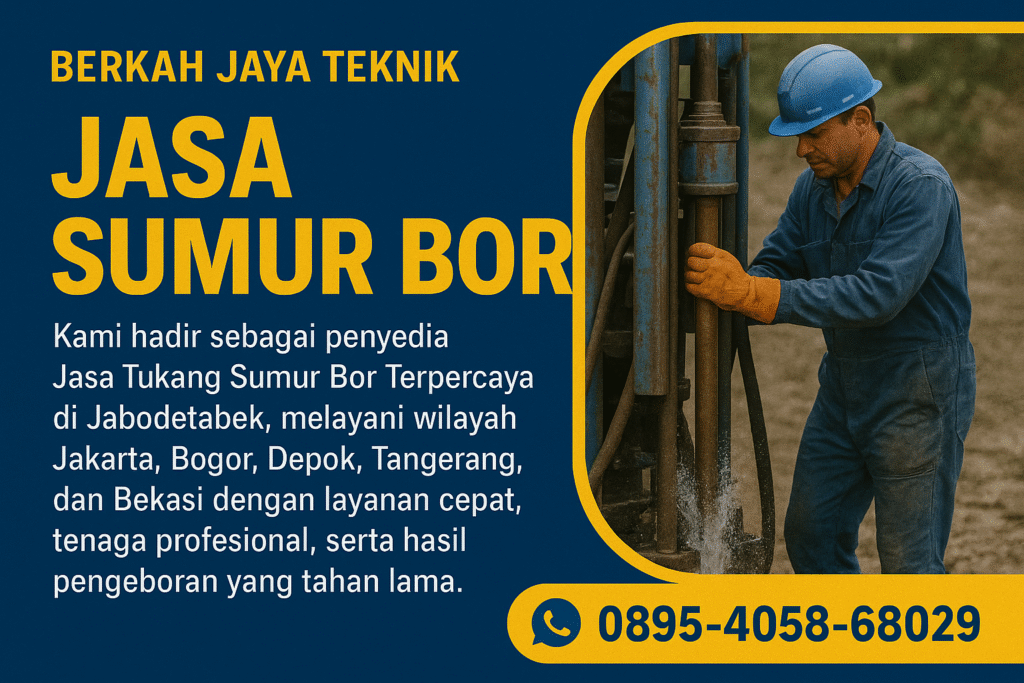 Jasa Sumur Bor Bogor