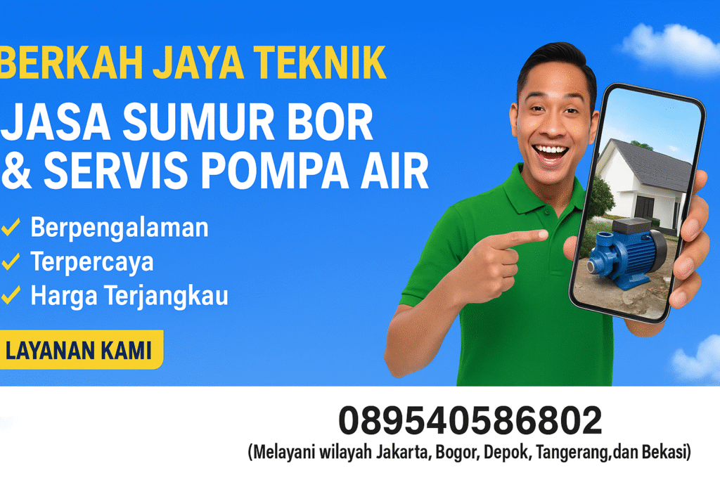 Jasa Sumur Bor Tangerang